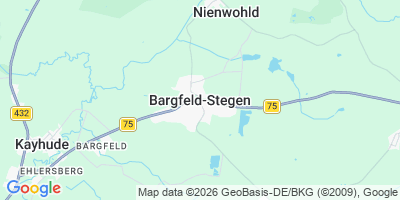 Karte Bargfeld-Stegen