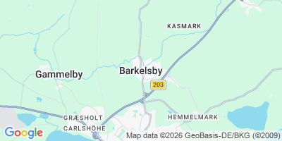 Karte Barkelsby