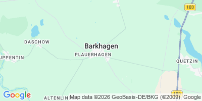Karte Barkhagen