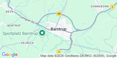 Karte Barntrup
