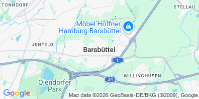 Karte Barsbüttel