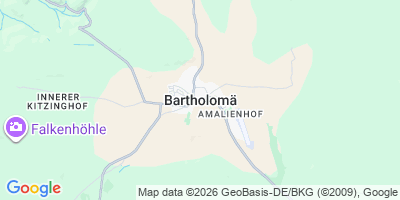 Karte Bartholomä