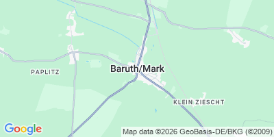 Karte Baruth/Mark