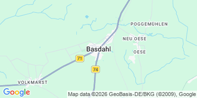 Karte Basdahl