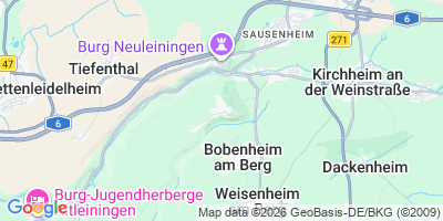 Karte Battenberg (Pfalz)