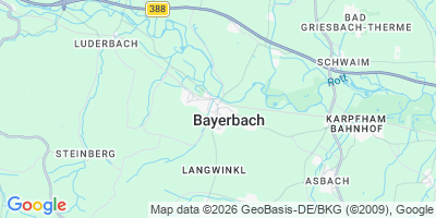 Karte Bayerbach