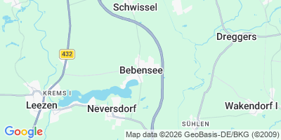 Karte Bebensee