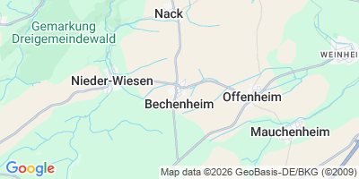 Karte Bechenheim