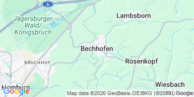 Karte Bechhofen