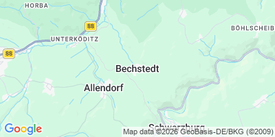 Karte Bechstedt