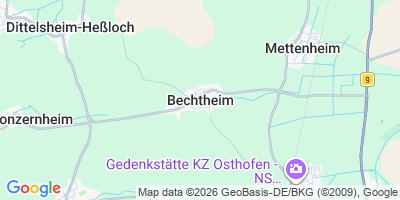 Karte Bechtheim