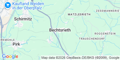 Karte Bechtsrieth