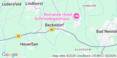 Karte Beckedorf