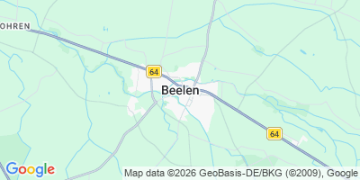 Karte Beelen