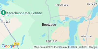Karte Beetzsee