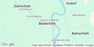 Karte Beidenfleth