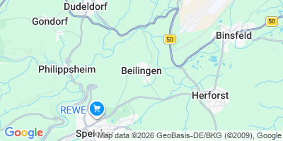 Karte Beilingen