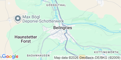 Karte Beilngries, St
