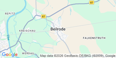 Karte Beilrode