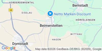 Karte Beimerstetten