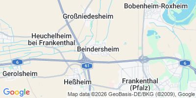 Karte Beindersheim