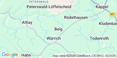 Karte Belg