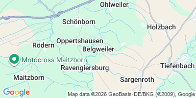 Karte Belgweiler