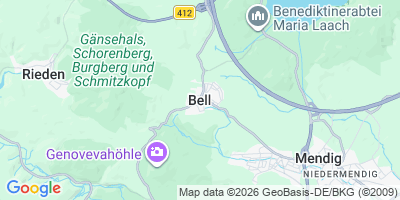 Karte Bell