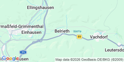 Karte Belrieth