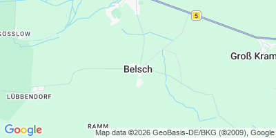 Karte Belsch