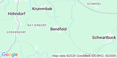 Karte Bendfeld