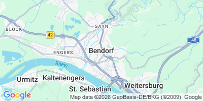 Karte Bendorf