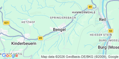 Karte Bengel