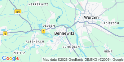 Karte Bennewitz