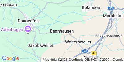 Karte Bennhausen