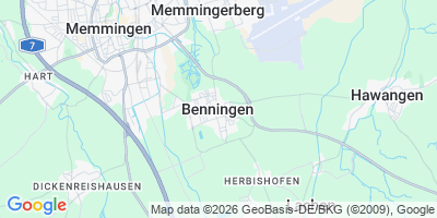 Karte Benningen