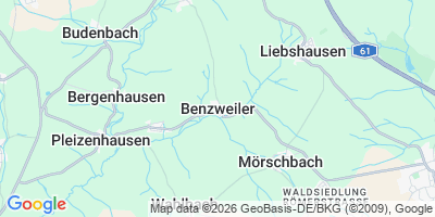 Karte Benzweiler
