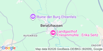 Karte Beratzhausen