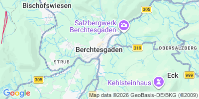 Karte Berchtesgaden