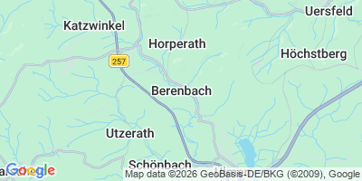 Karte Berenbach