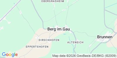 Karte Berg im Gau