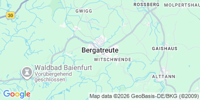 Karte Bergatreute