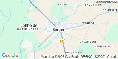Karte Bergen