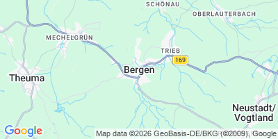 Karte Bergen
