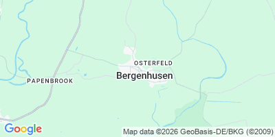 Karte Bergenhusen