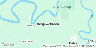 Karte Bergewöhrden