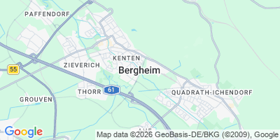 Karte Bergheim