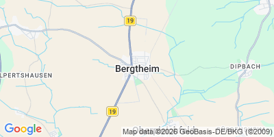 Karte Bergtheim
