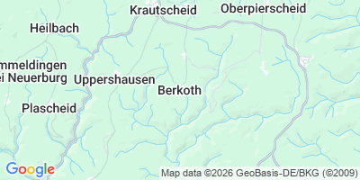 Karte Berkoth