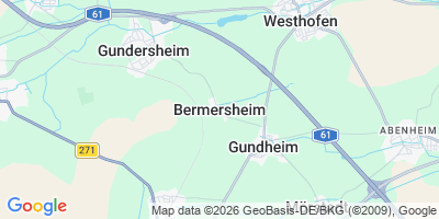 Karte Bermersheim